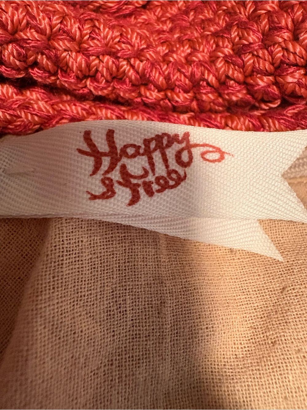 Happy &Free Burnt Orange Crochet Shoulder Bag - Women View 6